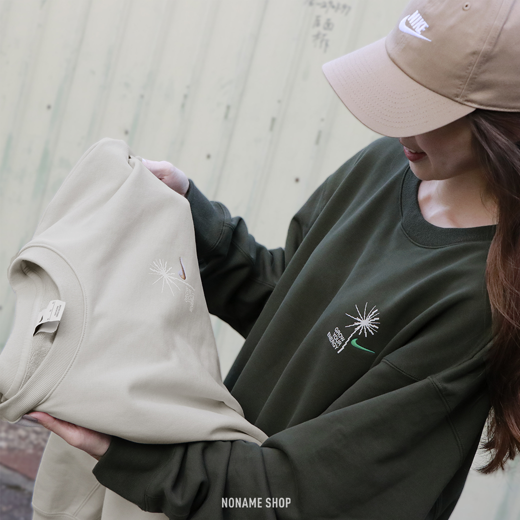 NIKE NSW "GROW YOUR ENERGY" 小勾 蒲公英 大學TEE 兩色 (男款)