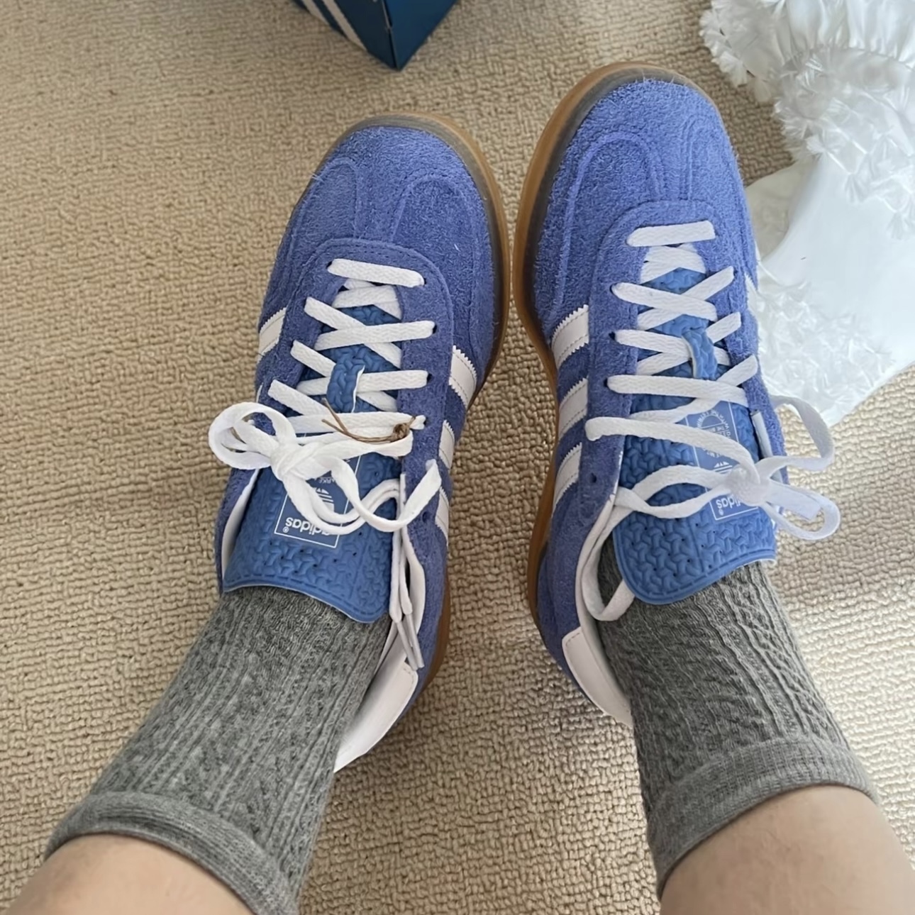 【現貨】ADIDAS ORIGINALS GAZELLE INDOOR 復古藍 HQ8717