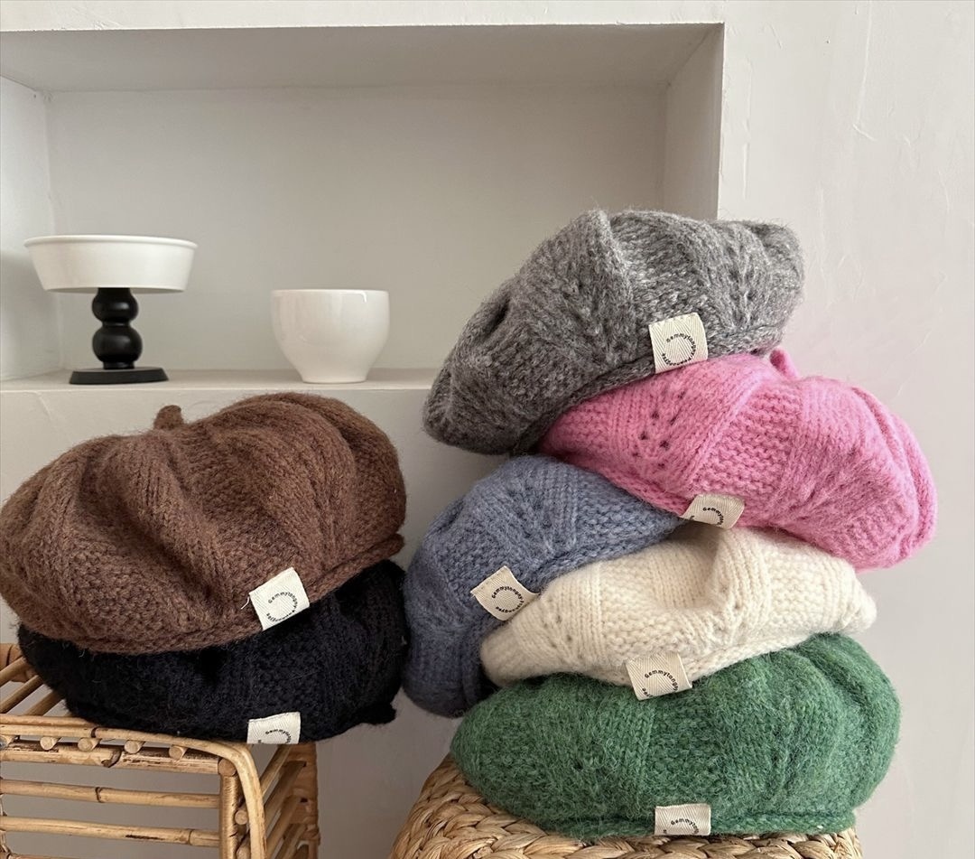 復古南瓜貝雷帽