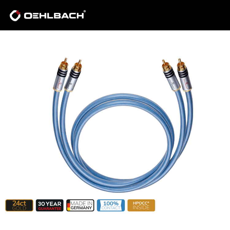 Oehlbach SERIES 2 X RCA 信號線