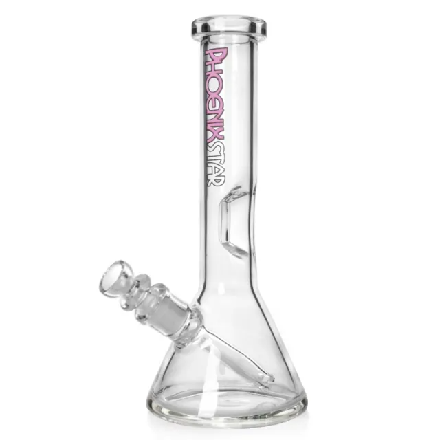 Phoenix Star PHX480 Beaker Bong with Insert Slide 玻璃水菸壺 水煙壺 (21.8公分)