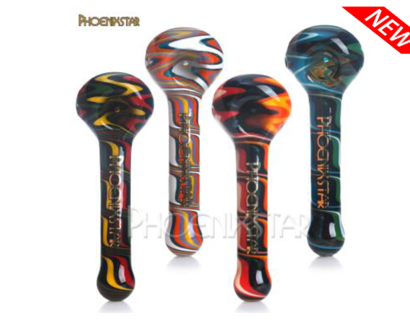 🇺🇸 Phoenix Star - Phx785 Hand Pipe With Glass Filter Screen 玻璃煙斗（13.2cm）