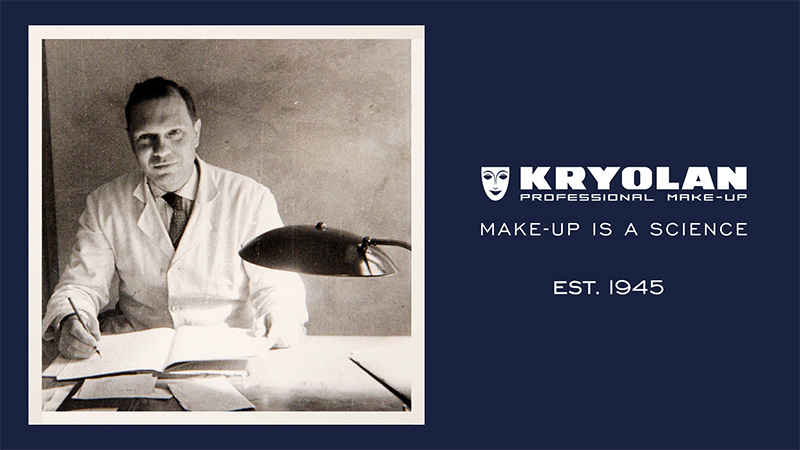 Kryolan 的歷史 歌劇魅影 Arnold Langer kryolan story professional makeup founder