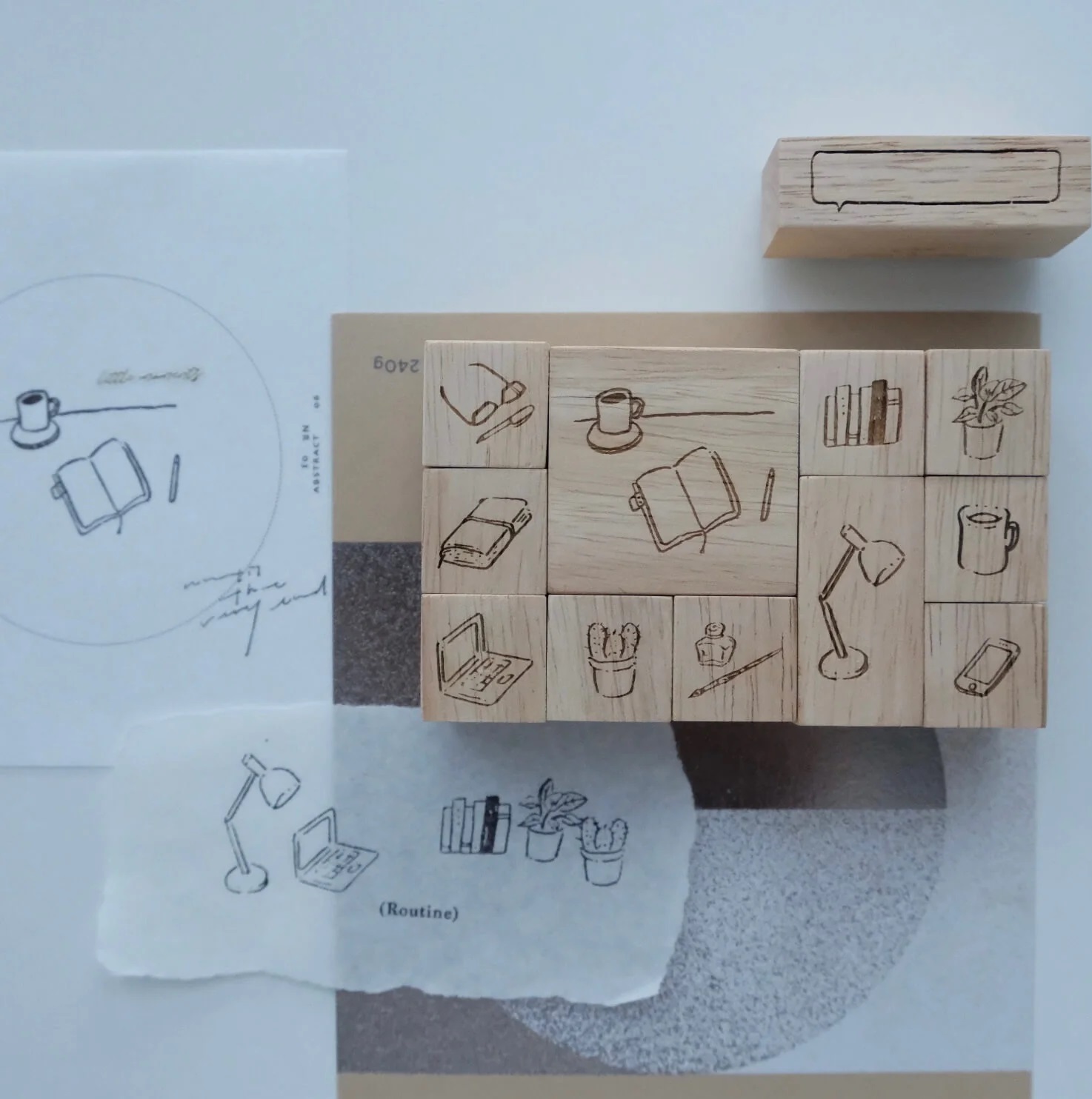 SOM x wenyea 日常用品系列印章 共10款