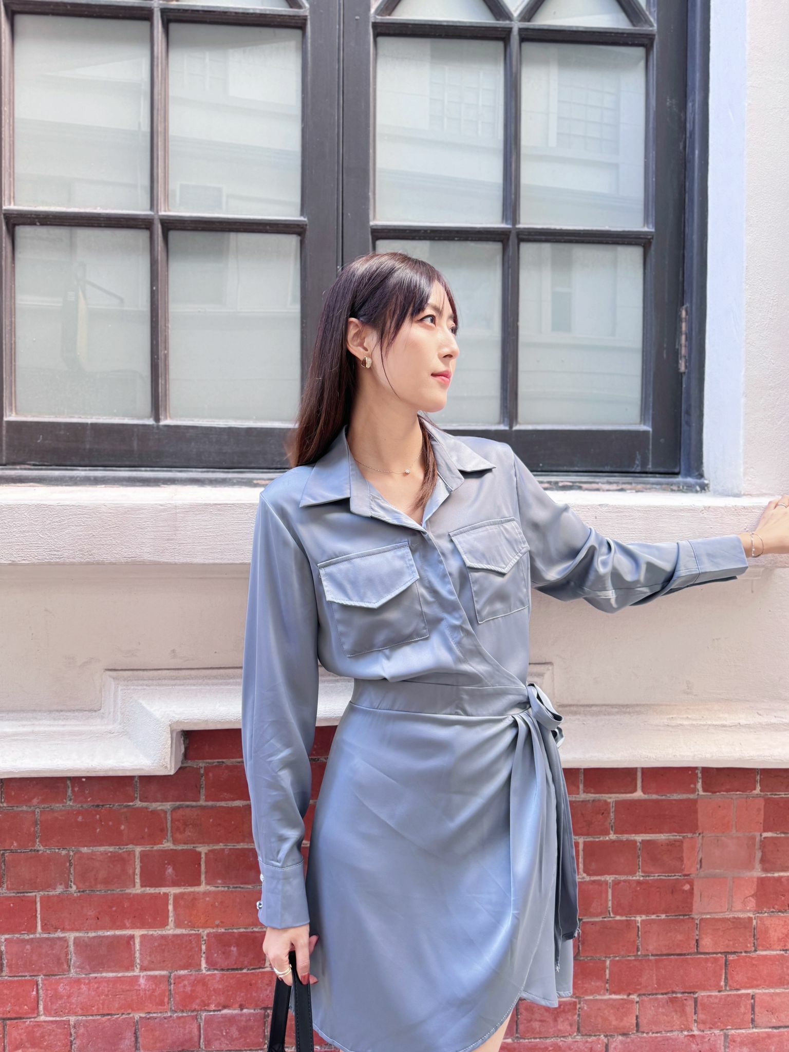 OP#5502 🤍拉高腿連身裙