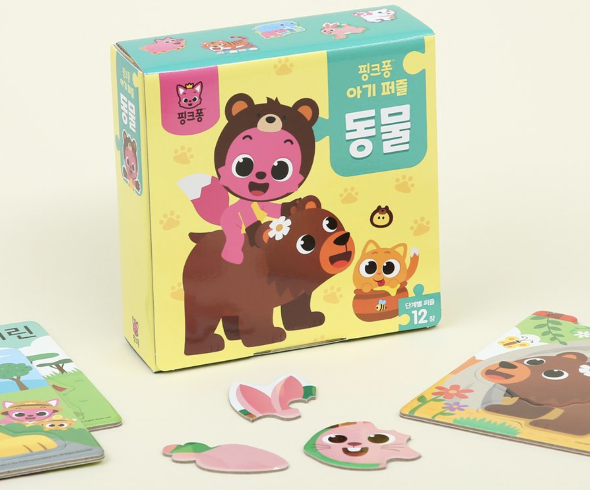 Pinkfong 玩樂拼圖-動物款