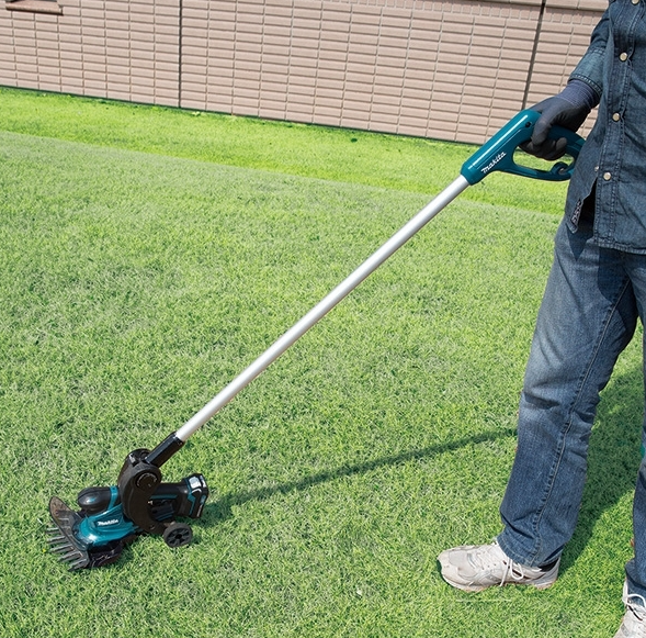 "MAKITA"牧田牌 充電式剪草機+籬笆剪兩用園藝機 (鋰12V)(2.0Ah電池)-[UM600DSAEX]
