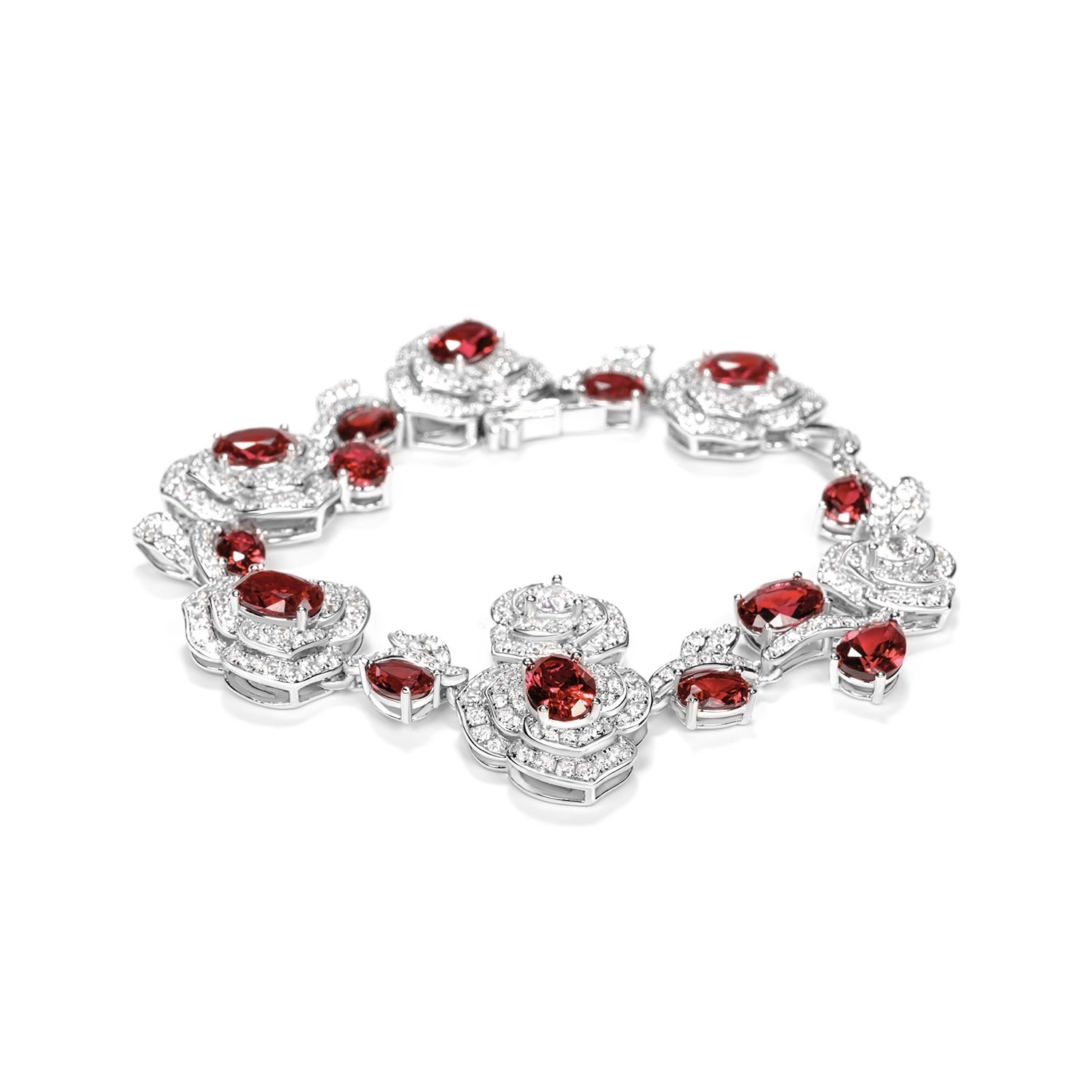 荊棘玫瑰手鍊 925銀手鍊