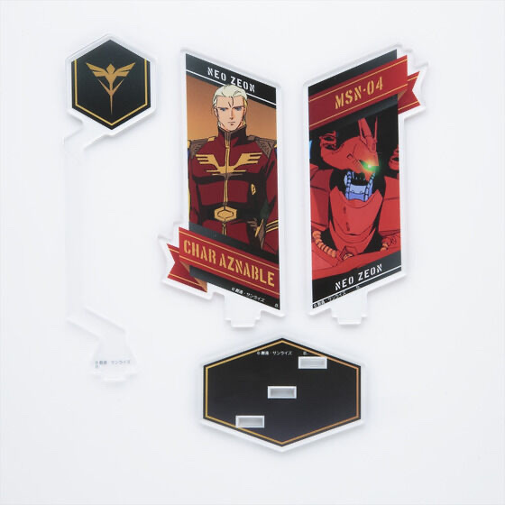 Pbandai 預訂2024/1月 機動戦士ガンダム 逆襲のシャア シャア・アズナブル/サザビー アクリルスタンド