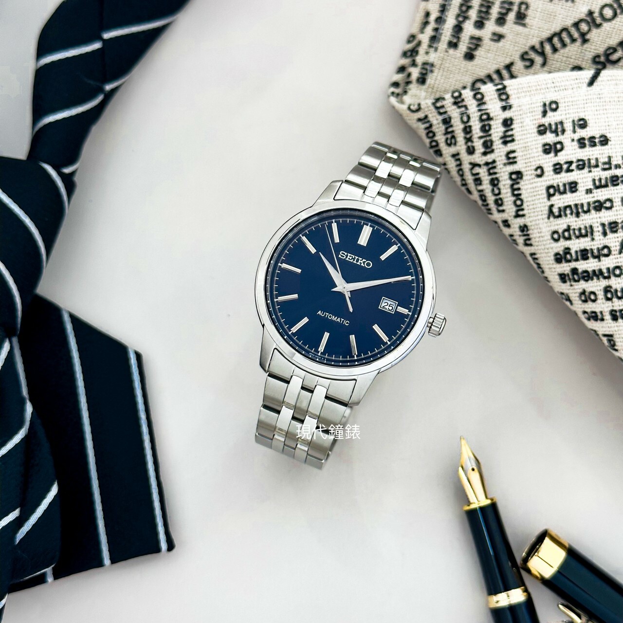 【SEIKO 精工】CS 簡約紳士機械腕錶 4R35-05J0B 41.2mm 現代鐘錶