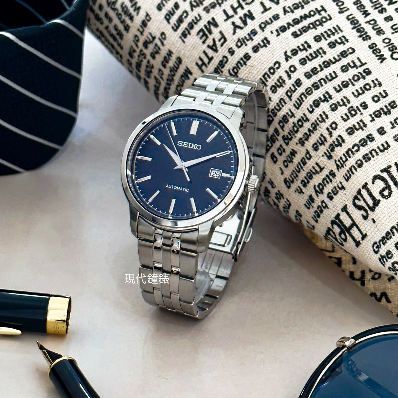 【SEIKO 精工】CS 簡約紳士機械腕錶 4R35-05J0B 41.2mm 現代鐘錶