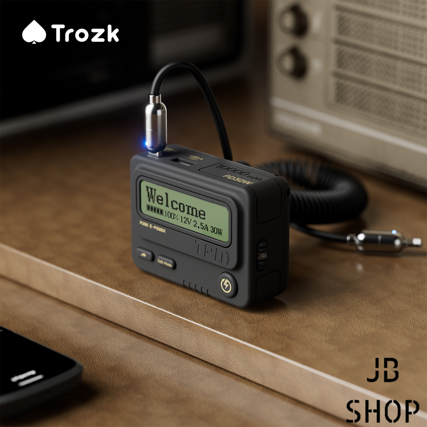 Trozk TP01-10-30W BB機移動電源