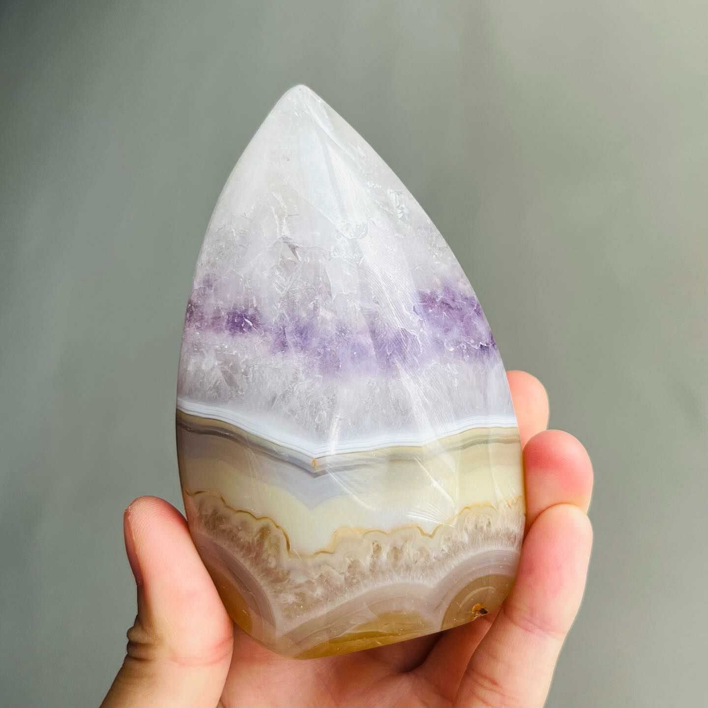 [原石] 紫晶瑪瑙 水晶擺件