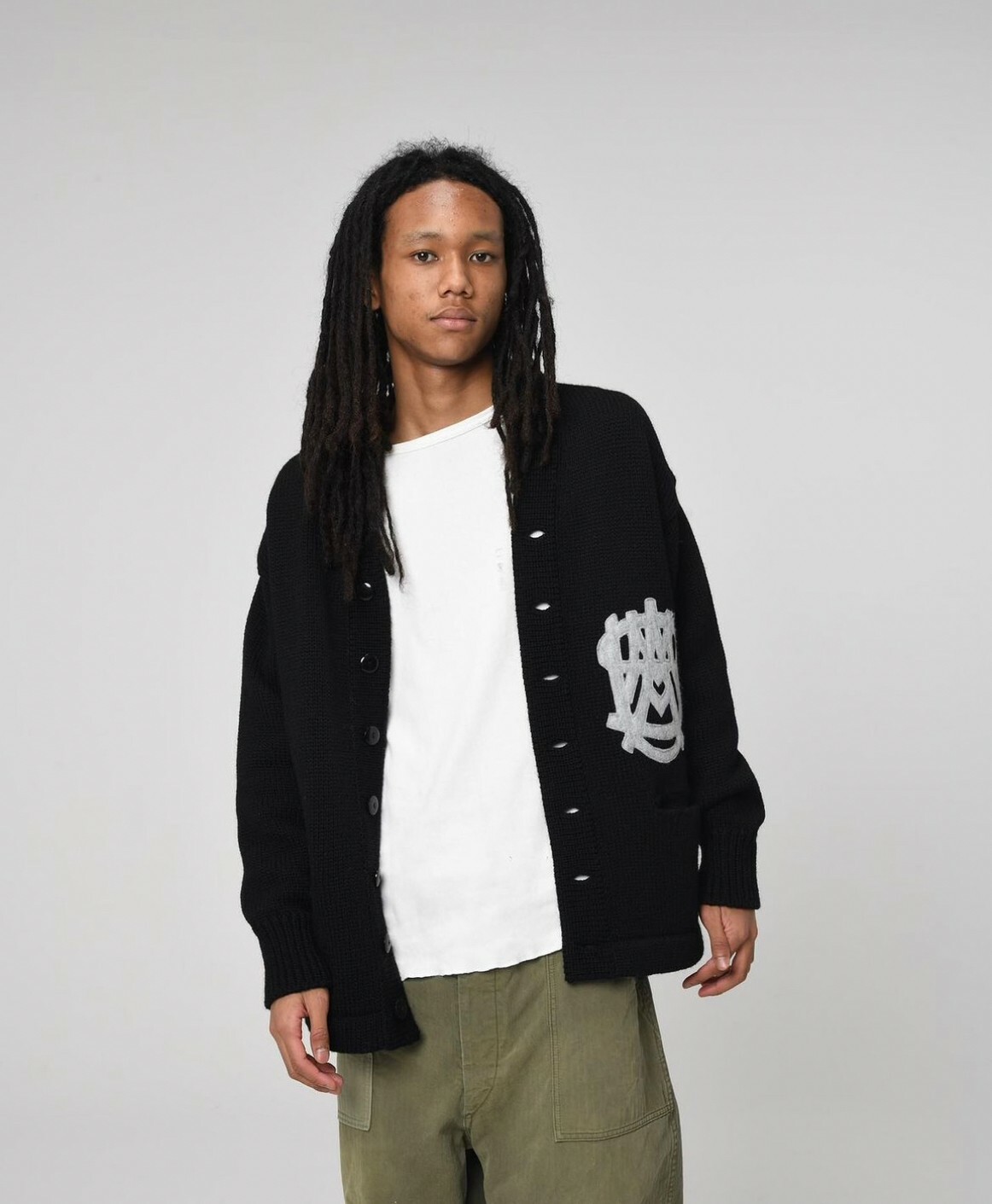 トップス BOWWOW USMA WEST POINT CARDIGAN BOW WOW - USMA WEST POINT CARDIGAN / BLACK