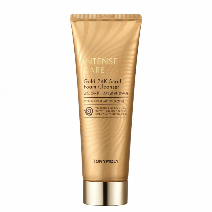 TM05 TONYMOLY 蝸牛全效修護24K純金潔面泡沫 原價:89  特價$160 (買一送一)
