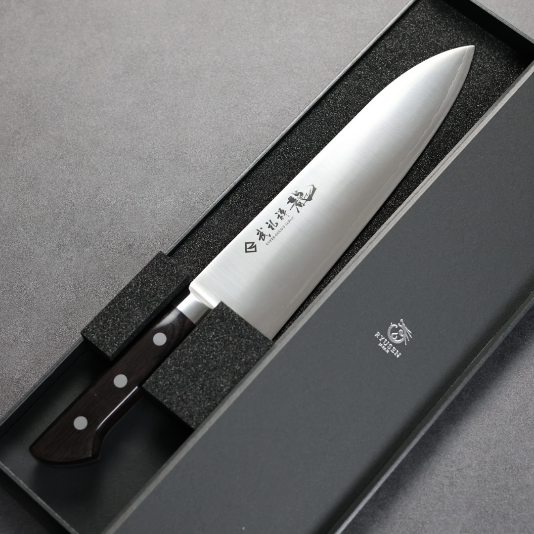 龍泉刃物 武禮禪龍 洋出刃 210mm SG2/本鍛造