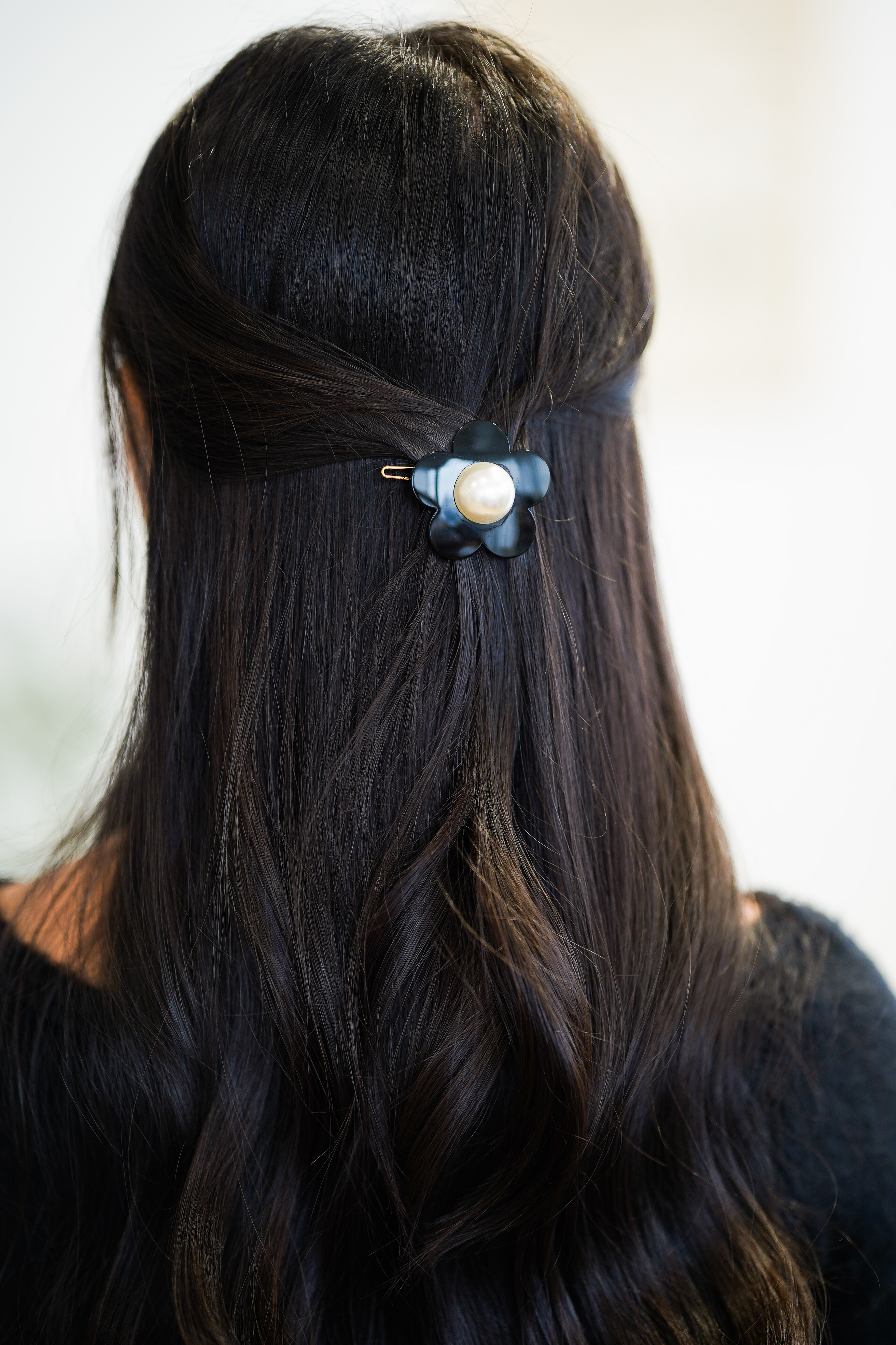 AC077 Blooming Flower Hair Clip