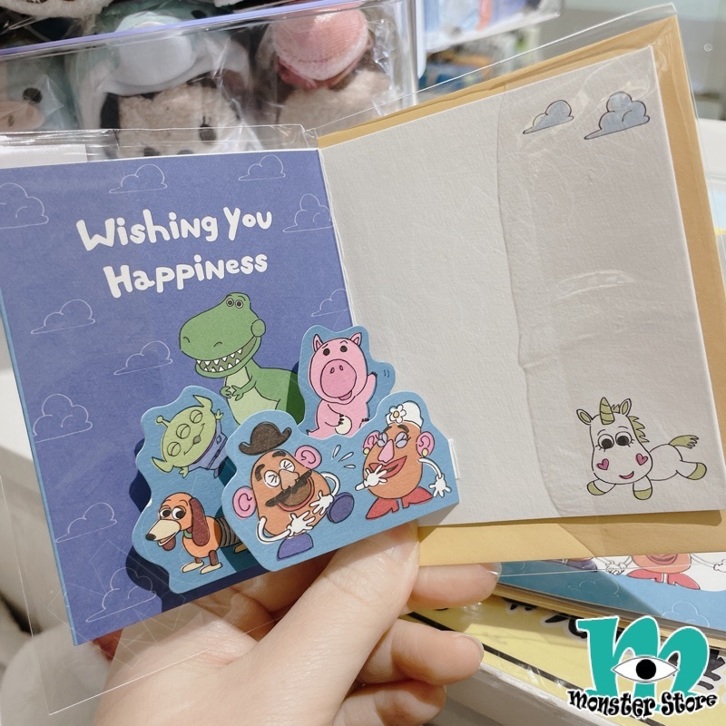 反斗奇兵人物立體心意咭