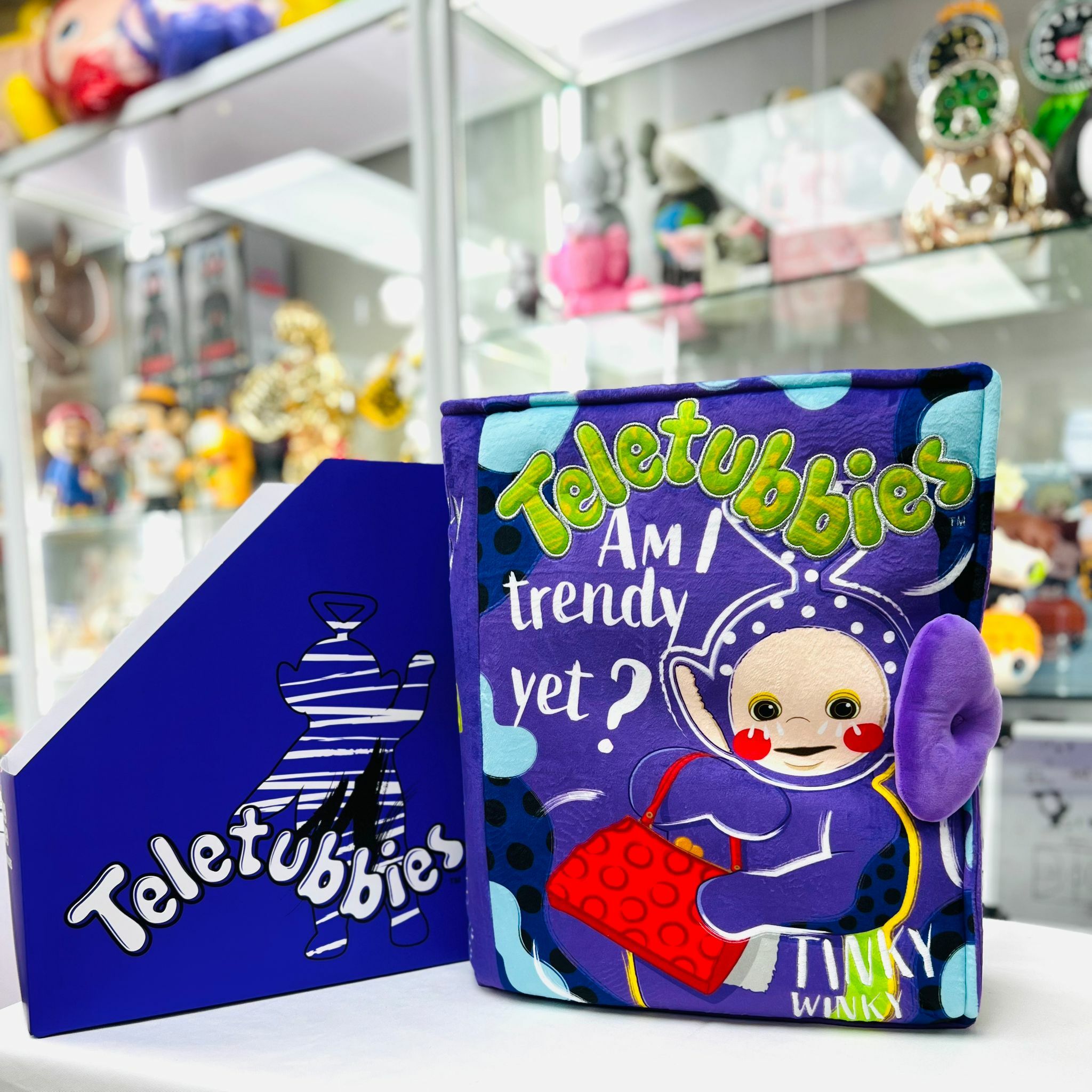 Teletubbies cushion by Pop Sunday - Tinky Winky (Purple)