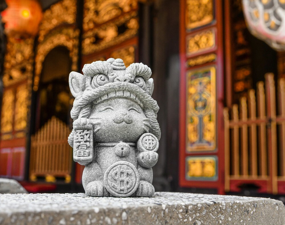 大甲鎮瀾宮 舞獅招財喵 (致富)