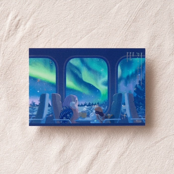 Hoi ホーイ｜燙金明信片｜極光號