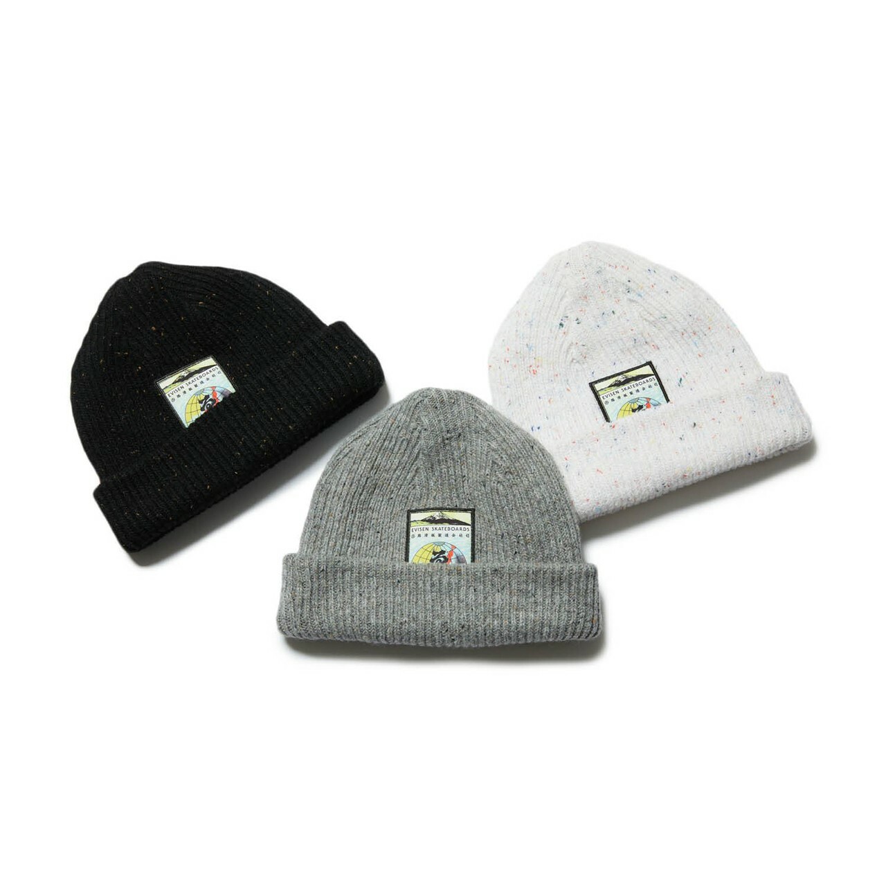 EVISEN SKATEBOARDS - GLOBE LABEL NEP BEANIE