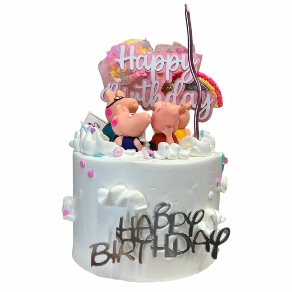 Peppa Pig主題蛋糕