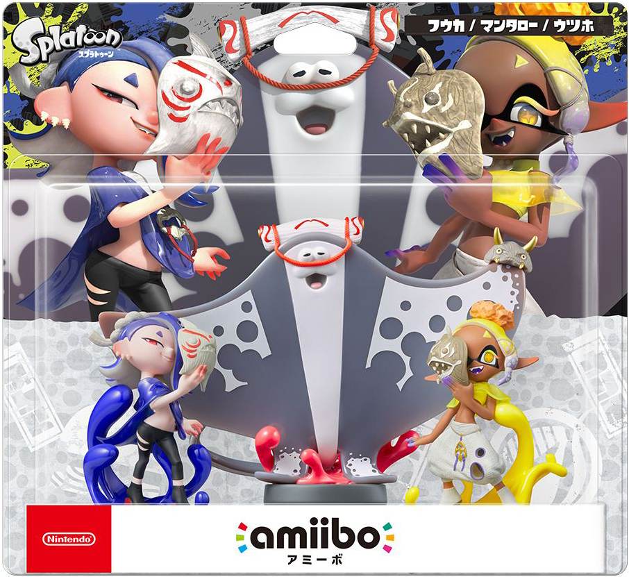 amiibo 魚漿幫三人組（斯普拉遁系列）