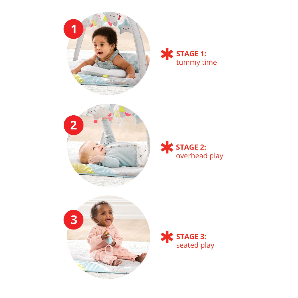 Skip Hop Silver Lining Cloud Activity baby gym健身墊