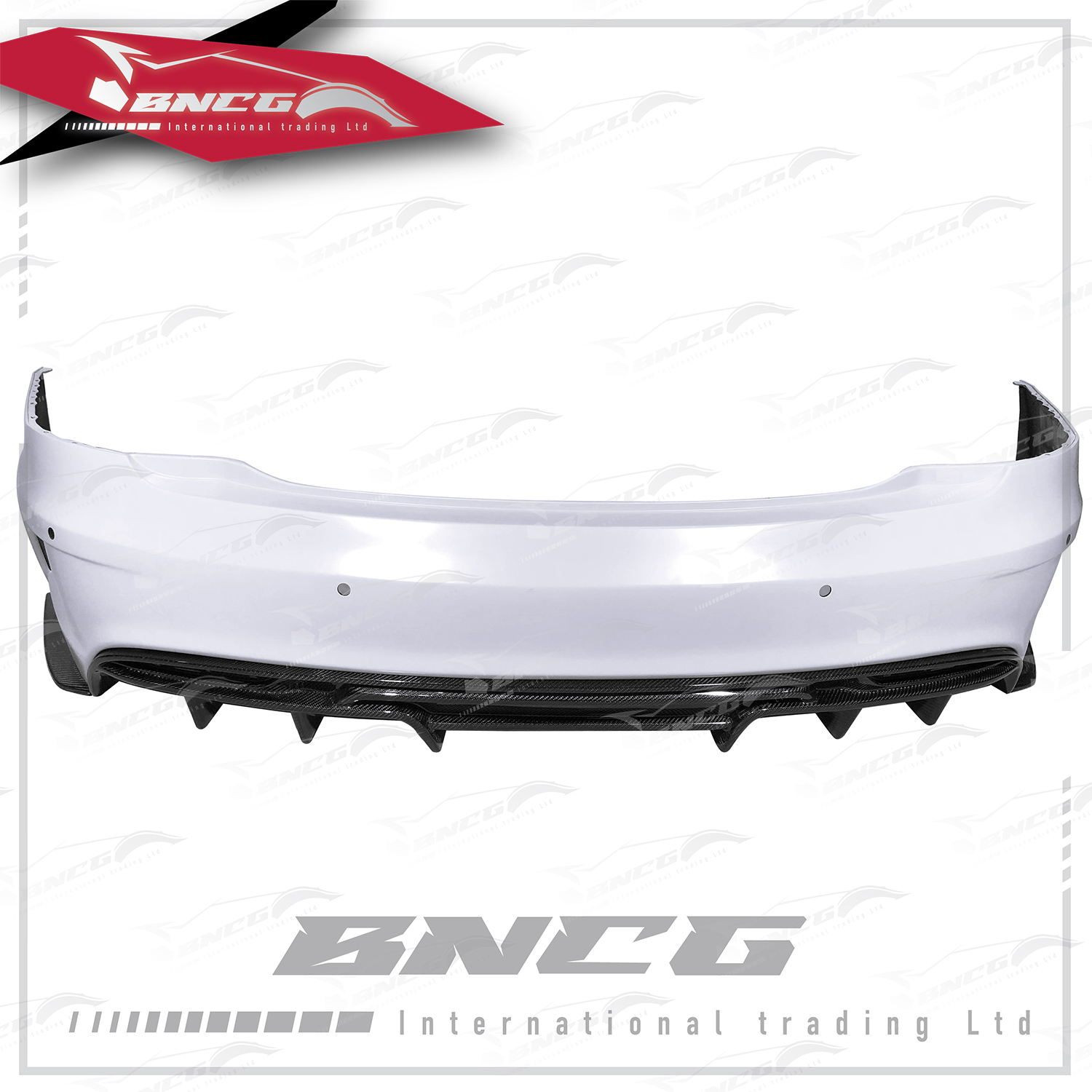 特斯拉 Tesla Model S 改裝 卡夢 碳纖維 外觀件 空力套件 PRIOR DESIGN款 後保桿 後下巴