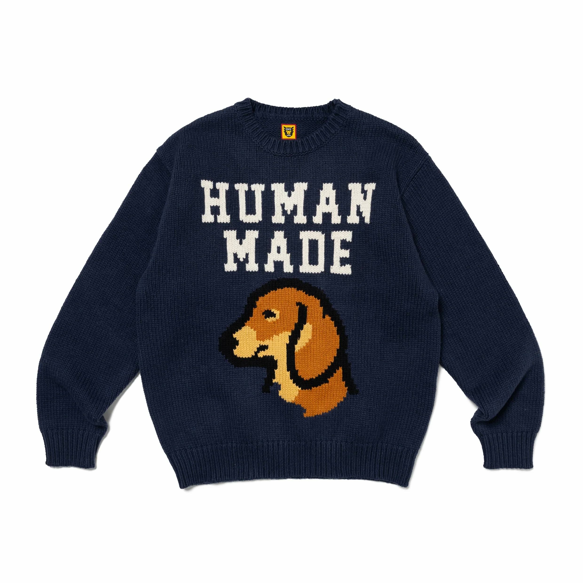 Human Made Dachs Knit Sweater 3Colors