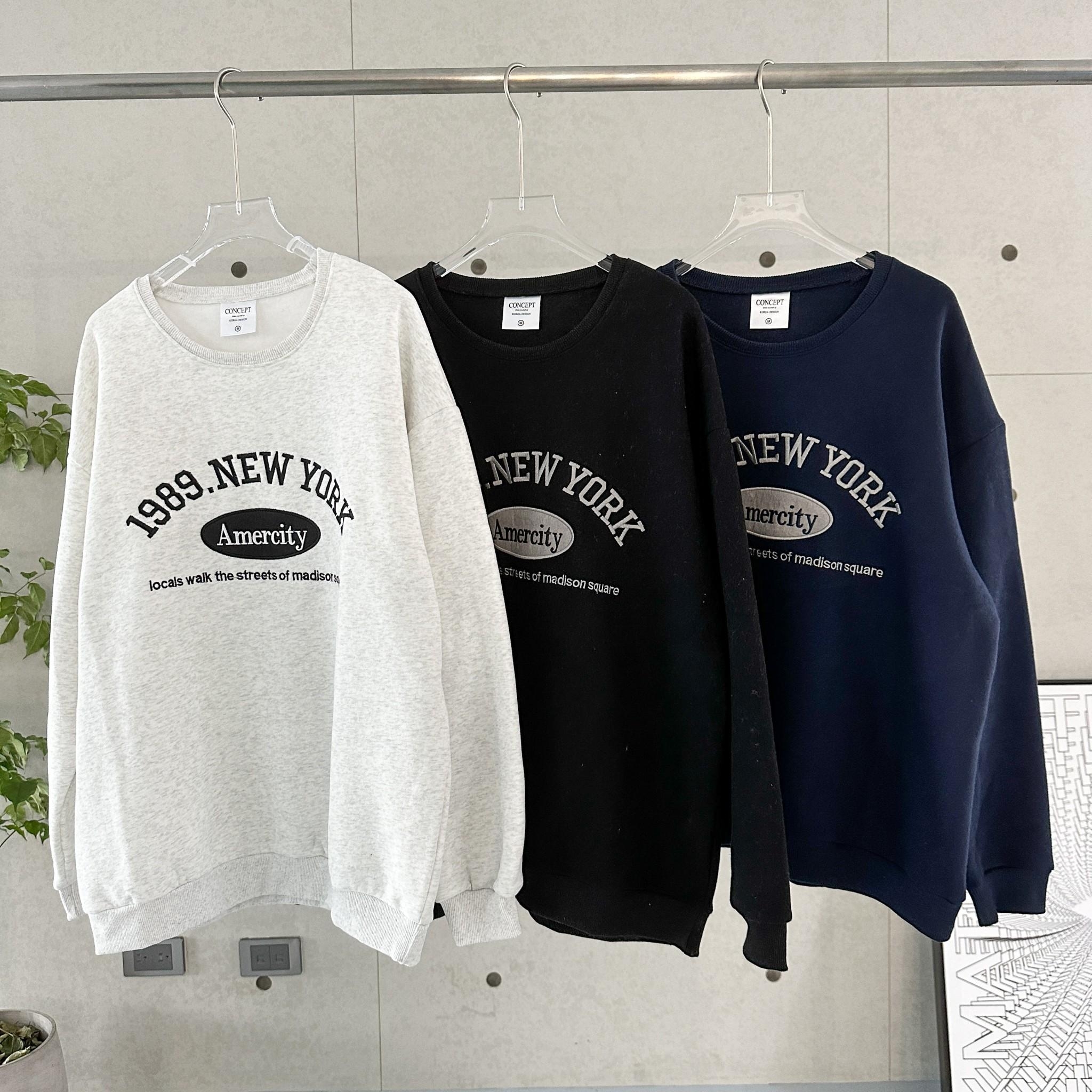 Concept 刺繡Amercity大學Tee 80457