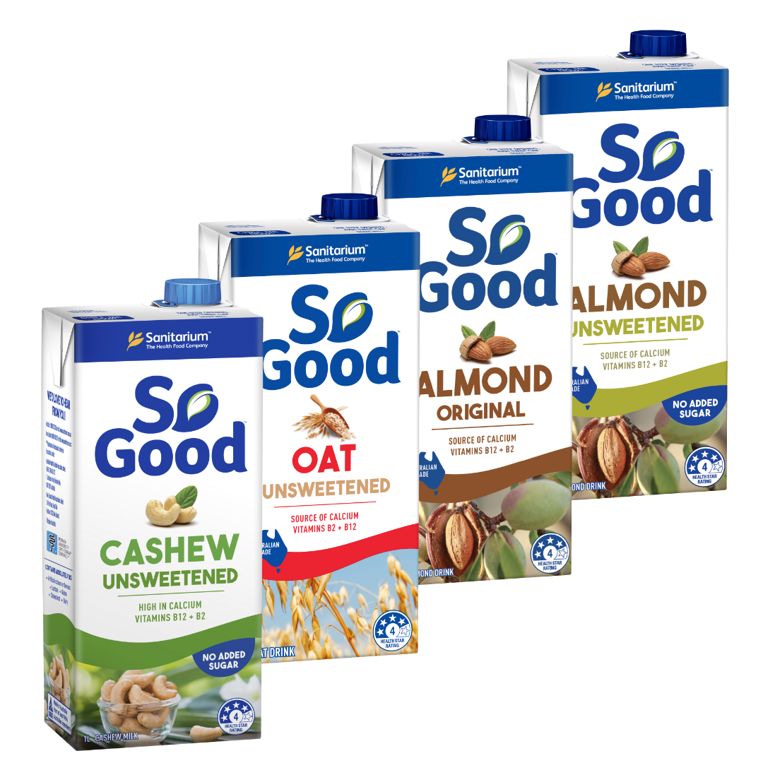 So good 植物奶 杏仁奶 腰果奶 燕麥奶 1L