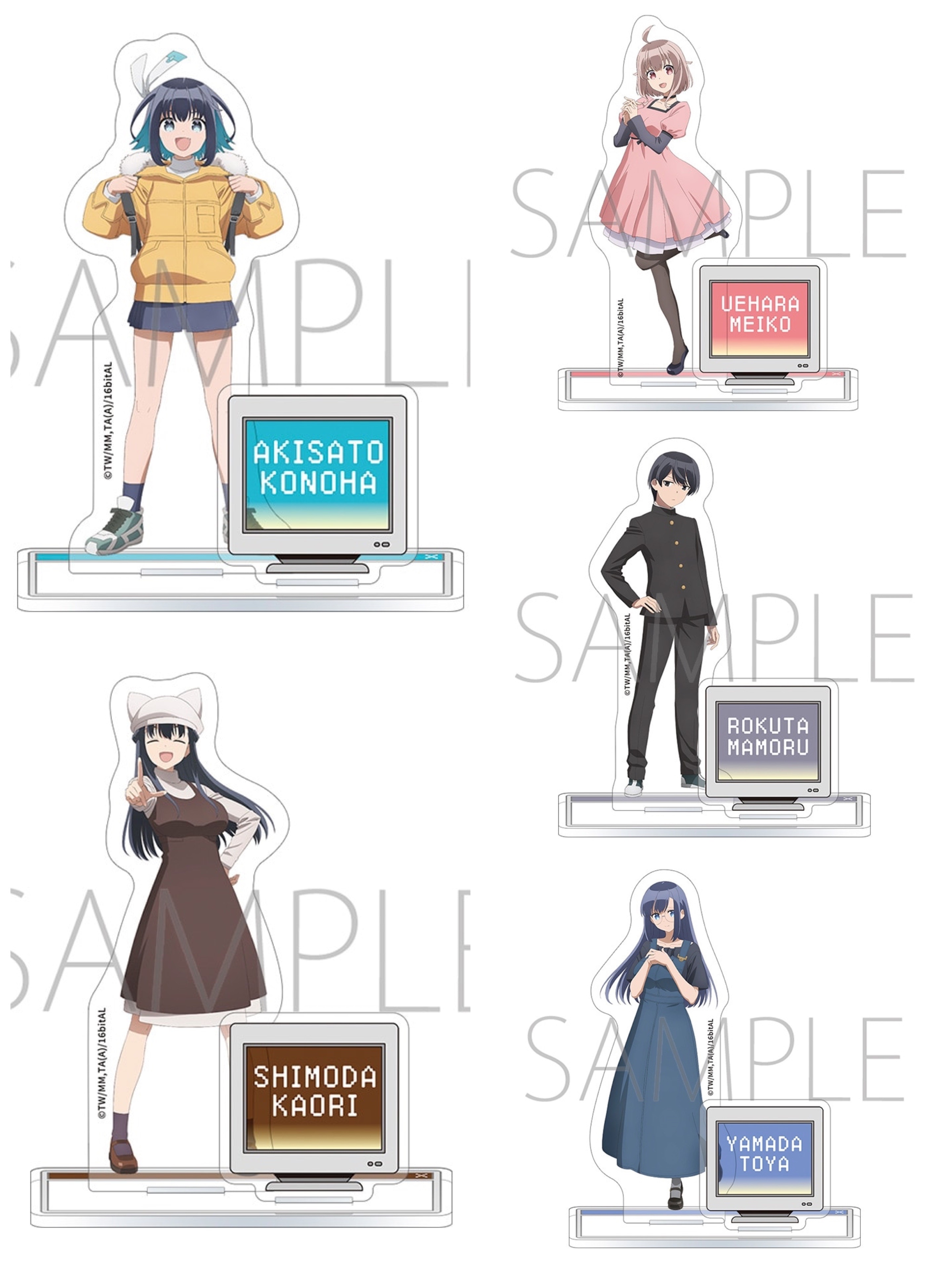 MOVIC 預訂2024/1月 16bitセンセーション ANOTHER LAYER　アクリルスタンド