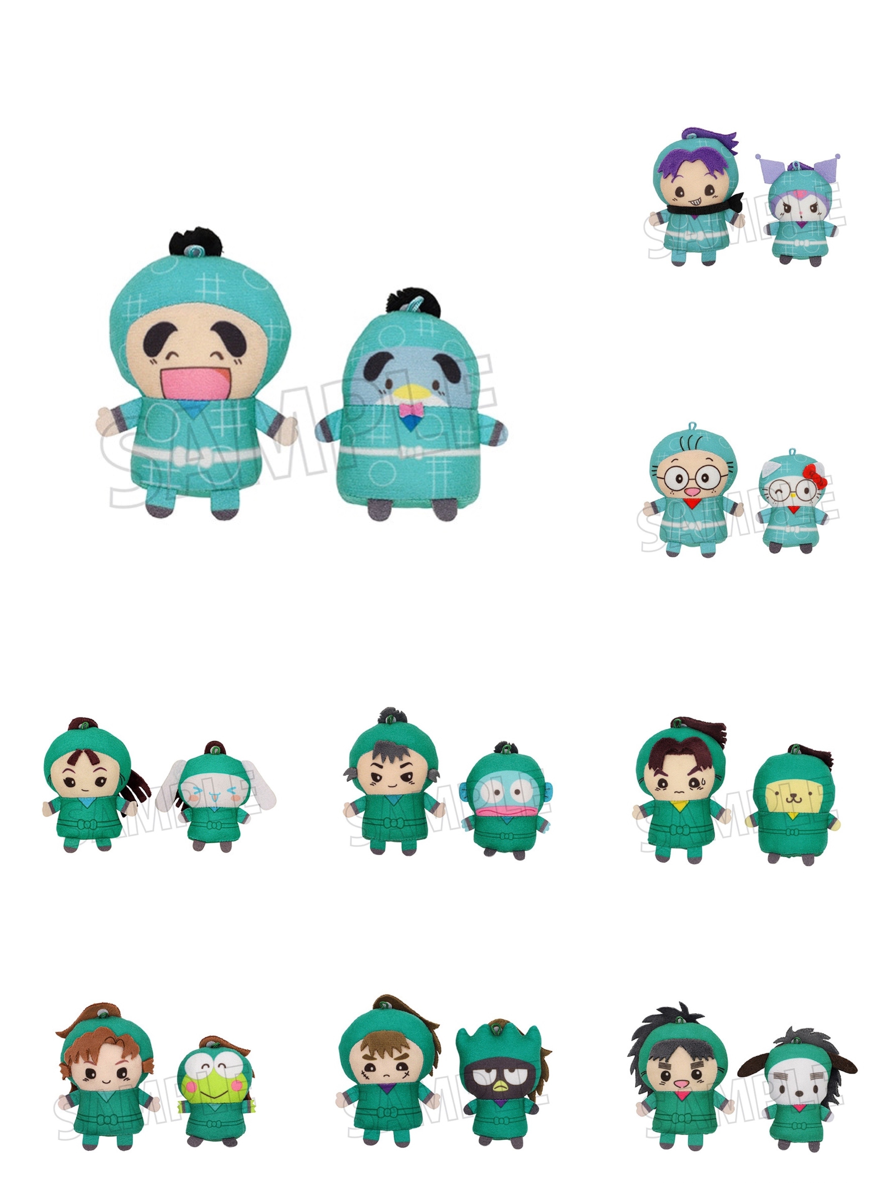 MOVIC 預訂2024/3月 忍たま乱太郎　フィンガーマスコット・PUPPELA（パペラ）セット［ぬいぐるみ］