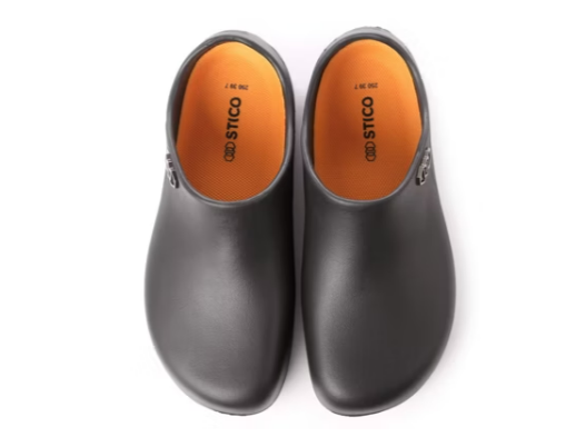 韓國 STICO 科技防滑 工作鞋  廚師鞋 橘墊 NEC-06
