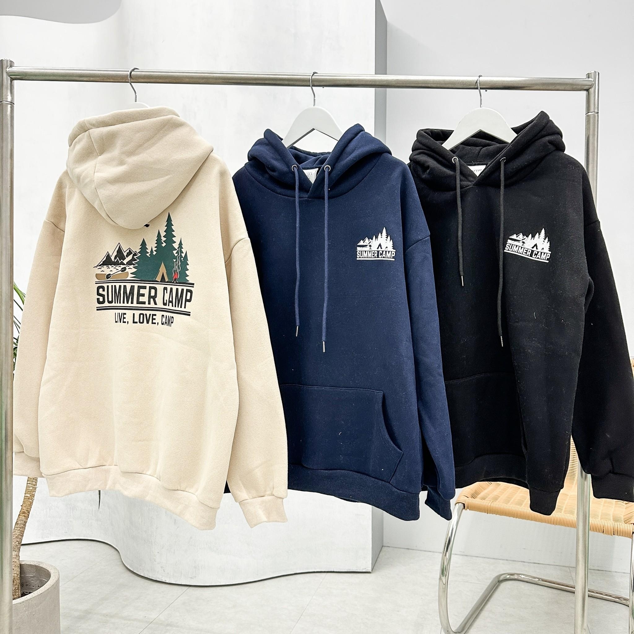 Concept 夏日露營風景插畫帽Tee 80479