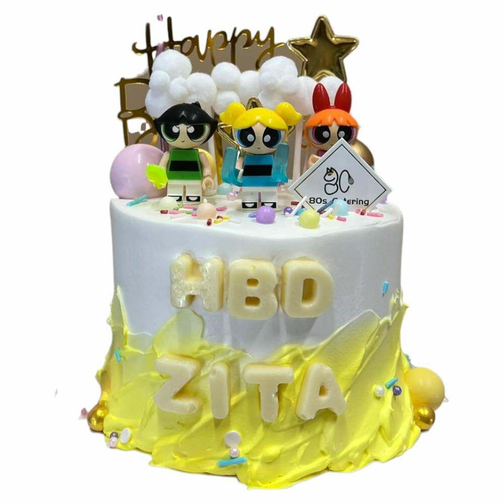 飛天小女警主題蛋糕