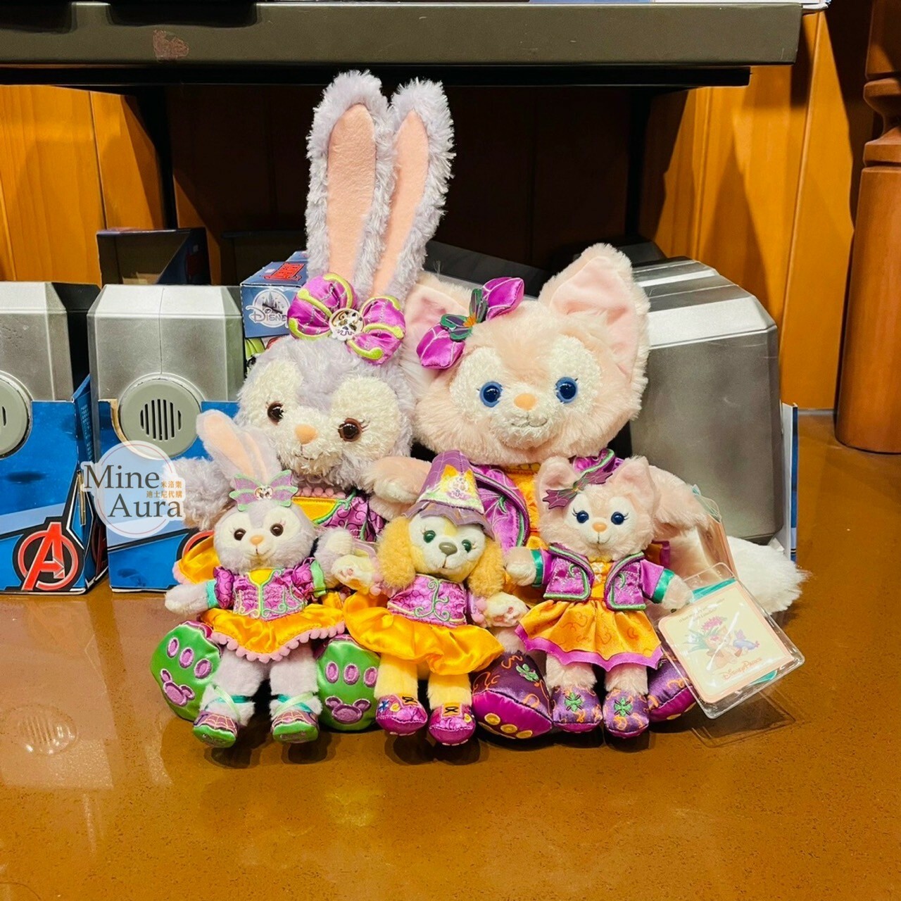 (現貨) 2023 萬聖節限定 達菲 Duffy 和朋友們 史黛拉露 星黛露 StellaLou 絨毛 鑰匙圈 吊飾 -香港迪士尼樂園