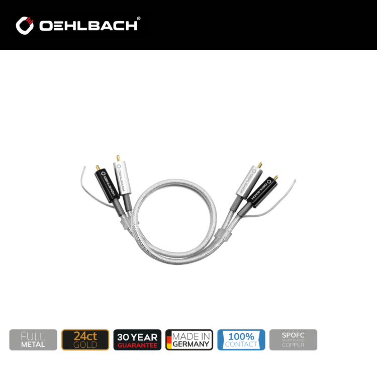 Oehlbach SILVER EXPRESS PLUS RCA信號線