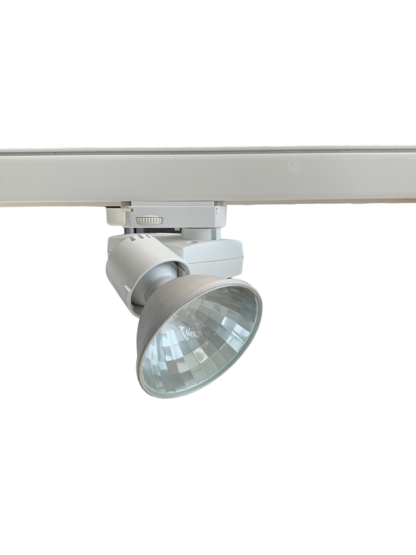 LIVAL 12915236 白色迷你主軌道燈 GA69 C/W PHILIPS CDM-TM 20W/830 泛光反射器（包括燈泡和齒輪） 光束角度：24°。