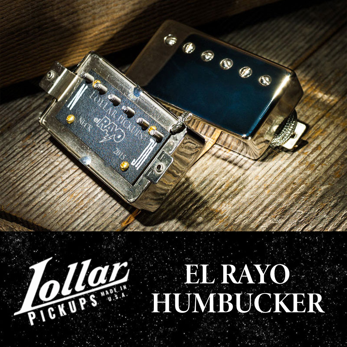 Lollar EL RAYO Humbucker Nickel 鍍鎳 雙線圈 拾音器