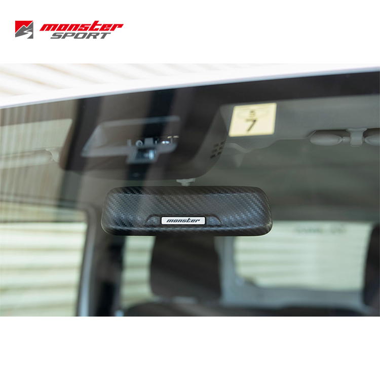 MONSTER SPORT CARBON 車內後室鏡蓋 SUZUKI JIMNY JB74W