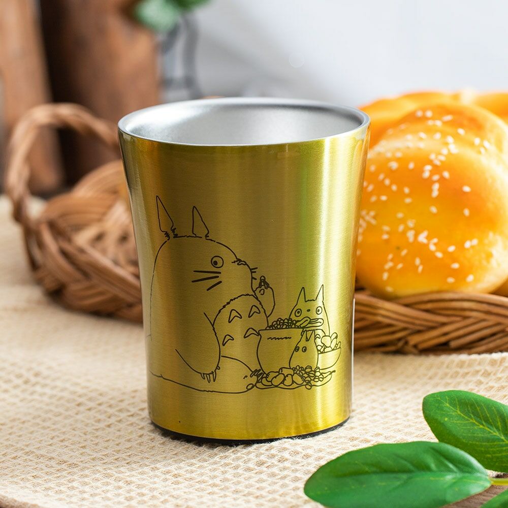 不鏽鋼杯 龍貓 堅果250毫升(具保溫功能)