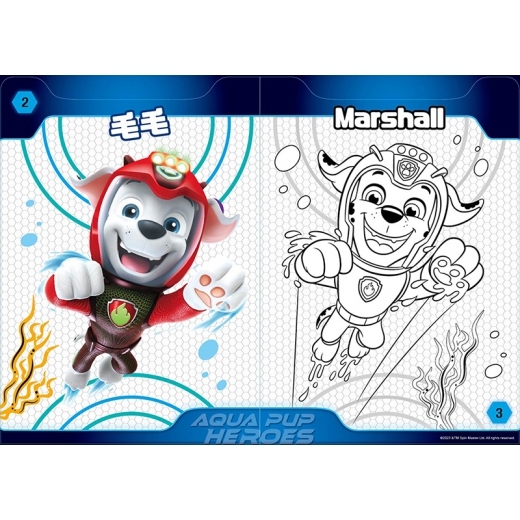 Paw Patrol汪汪隊立大功 水行狗狗造型貼畫