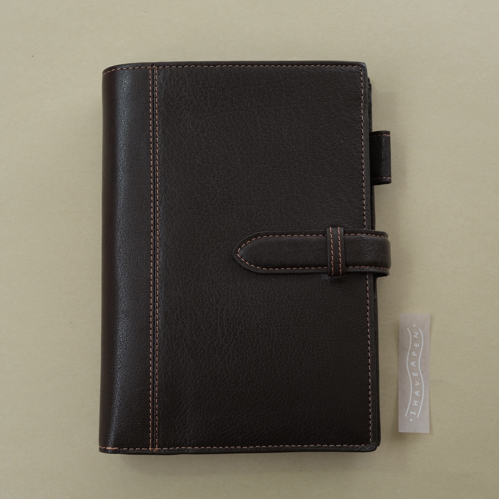 BIBLE 本體 聖書 DEEP 牛皮 咖啡色｜ASHFORD 日本