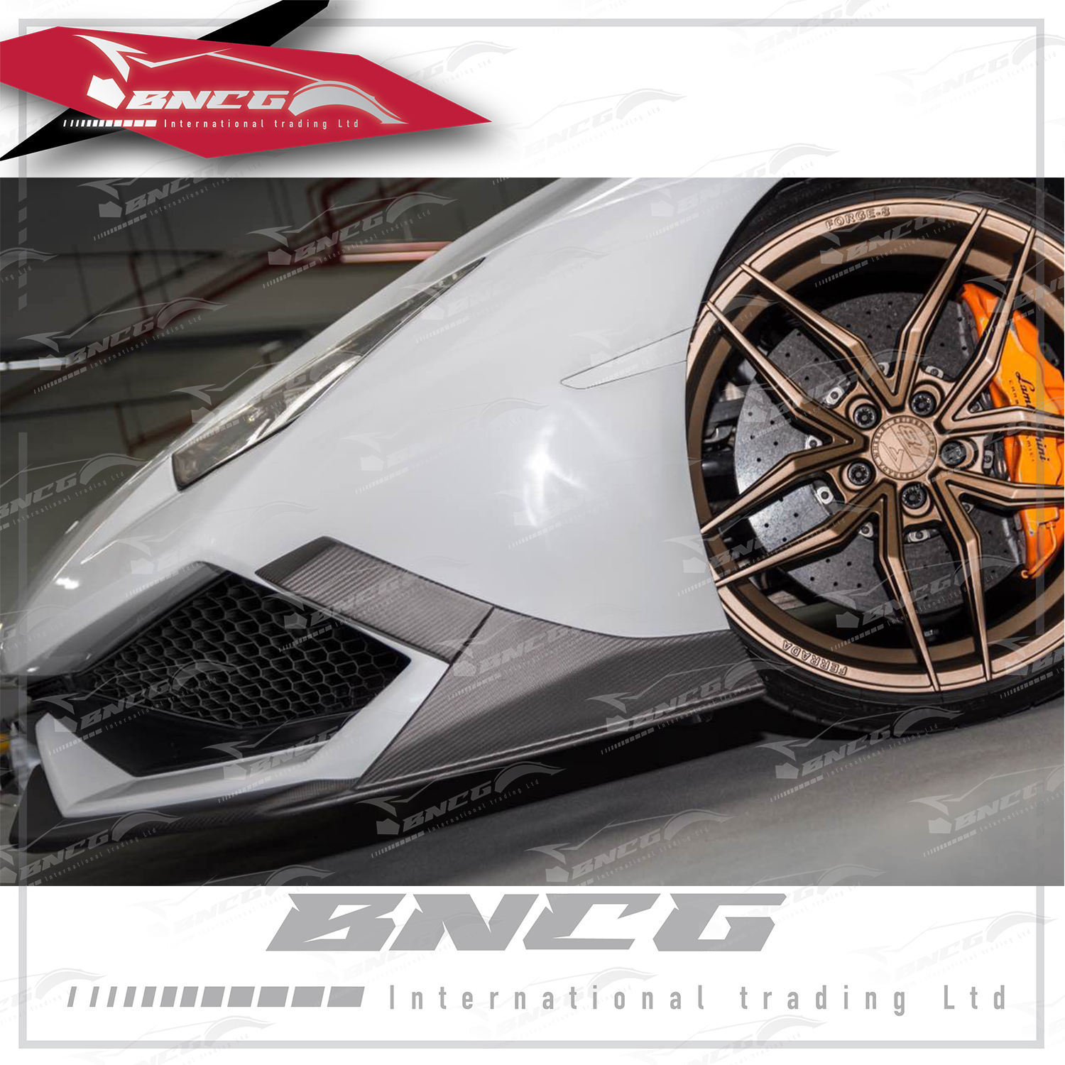 藍寶堅尼 Lamborghini LP580 LP600 LP610 碳纖維 MAD款 前包角 側裙 雙層尾翼