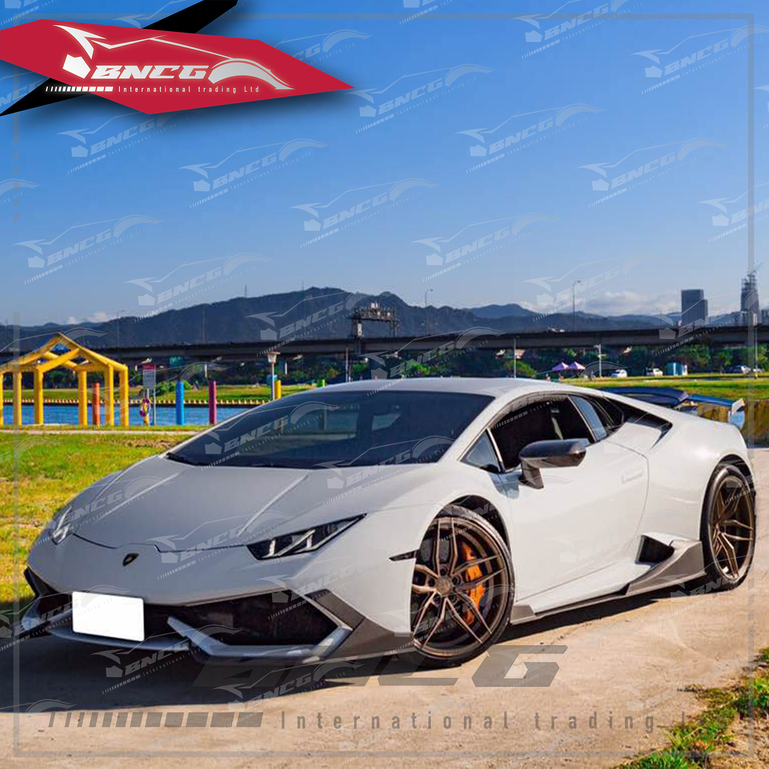 藍寶堅尼 Lamborghini LP580 LP600 LP610 碳纖維 MAD款 前包角 側裙 雙層尾翼
