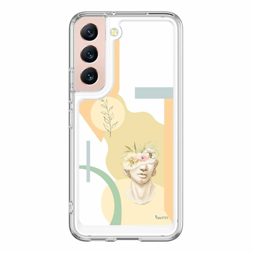 Samsung  S22+ 手機防摔殼藝術之花