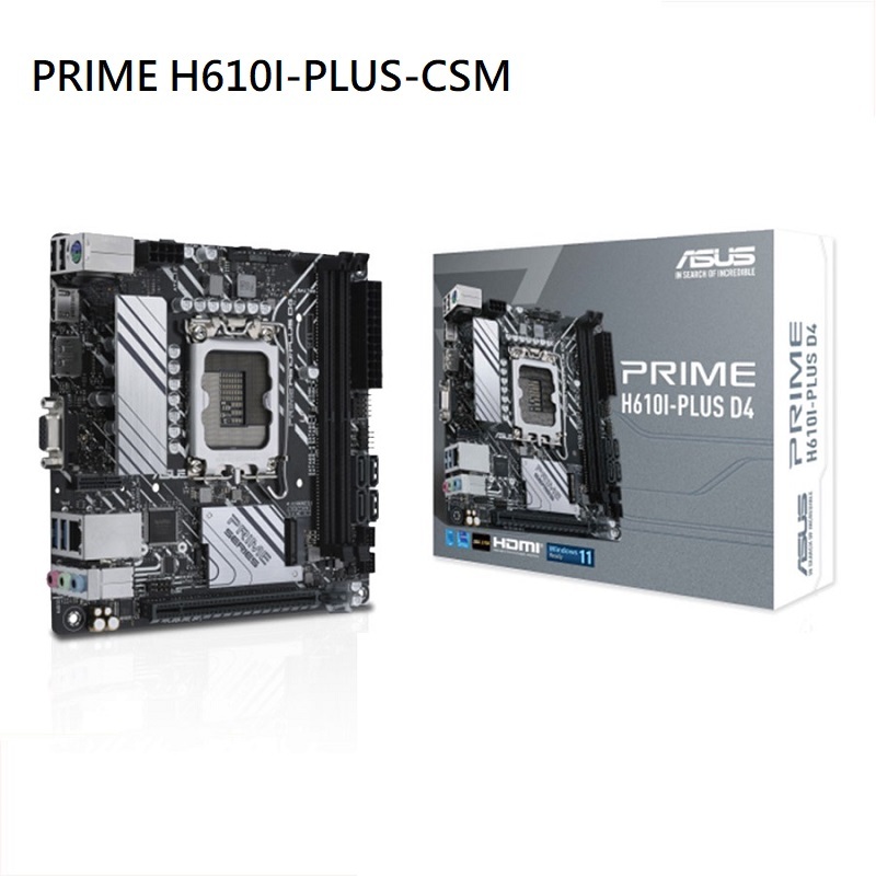 米特3C數位–ASUS 華碩 PRIME H610I-PLUS-CSM 主機板